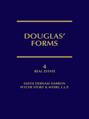 cover image of Douglas' Forms